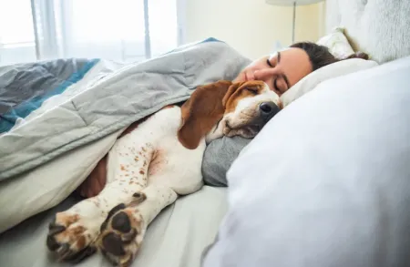 woman sleeping in bed bug free bed